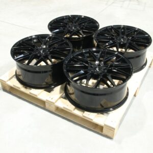Set of JR28 21x9 ET35 5x120 Gloss Black