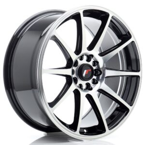 JR Wheels JR11 18x8,5 ET35 5x100/108 Black Machined Face