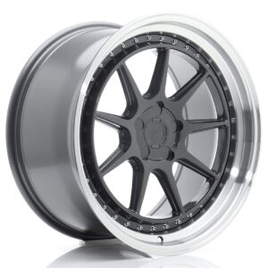 JR Wheels JR47 19x9,5 ET15-35 5H BLANK Hyper Gray w/ Machined Lip