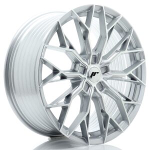 JR Wheels JR49 20x9 ET20-51 5H BLANK Silver w/ Machined Face