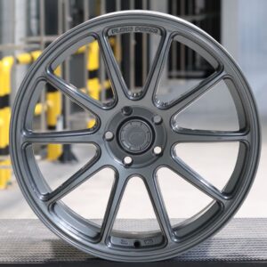 JR Wheels SL04 18x8 Gloss Light Gunmetal