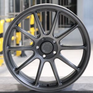 JR Wheels SL04 18x8 Matt Graphite