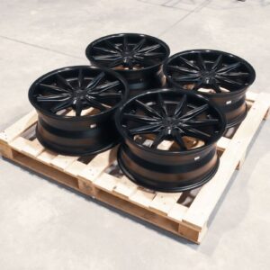 Set of CVR8 19x8,5 ET40 5x112 Matt Black