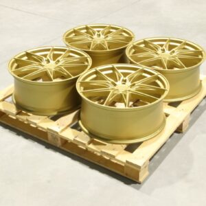 Set of JR44 20x8,5 ET42 5x112 Matt Gold