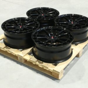 Set of JR45 20x8,5 ET45 5x112 Gloss Black