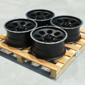 Set of JRX4 18x9 ET20 6x139,7 Matt Black w/ Machined Lip