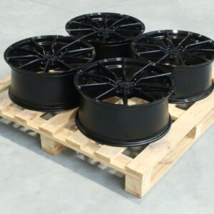 Set of SL02 19x8,5 ET45 5x114,3 Gloss Black