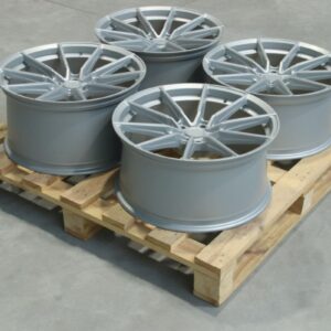 Set of SL02 20x9,5 ET25 + 20x10,5 ET35 5x120 Matt Silver