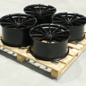 Set of SL02 20x9,5 ET34 + 20x10,5 ET35 5x112 Matt Black