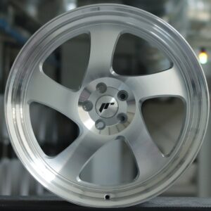 JR Wheels JR15 19x10 Silver Machined