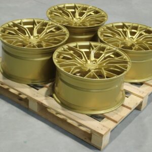 Set of CVR1 20x10 ET30 + 20x11 ET35 5x120 Gloss Gold