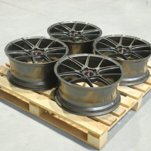 Set of JR30 19x8,5 ET40 5x114,3 Hyper Gray