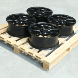 Set of SL01 18x8 ET29 + 18x8 ET40 5x114,3 Matt Black