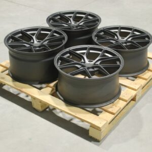 Set of SL01 19x9 ET32 + 19x10,5 ET38 5x114,3 Matt Gun Metal